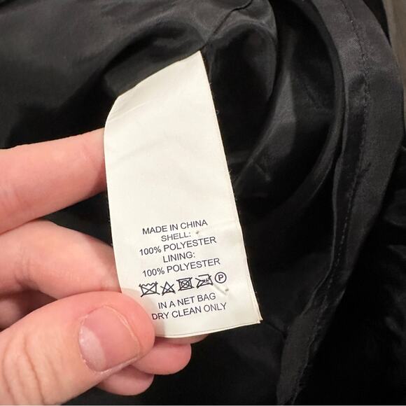 Kate Spade Dress By The Pool Black Mosaic Floral Embroidered Shift Dress Size 10 - Picture 8 of 13